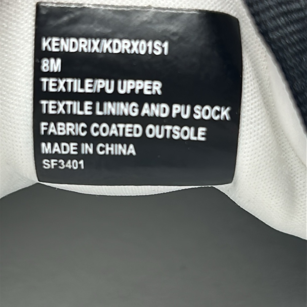 Steve Madden Kendrix Black White Lace-Up Sneakers Women’s Sz 8 New With Box - Picture 9 of 10